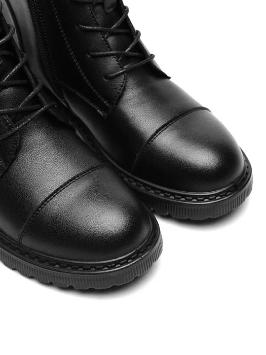 Женские ботинки eObuv черные, артикул 50E-10513-21