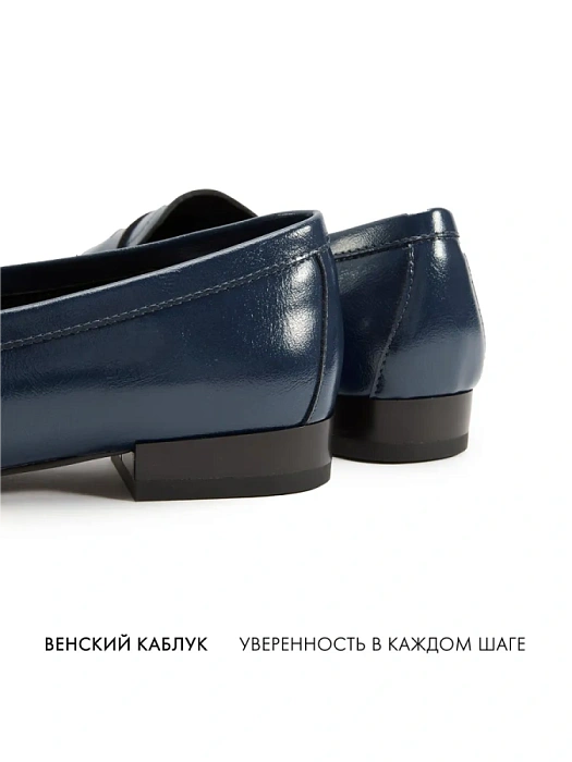 Женские туфли FEDERICA RODARI синие, артикул 4E-5136-202A-25W