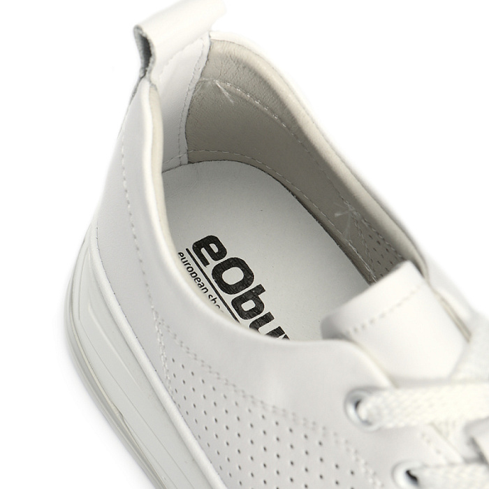 Женские туфли eObuv белые, артикул DL-S25-HML3-243601-1