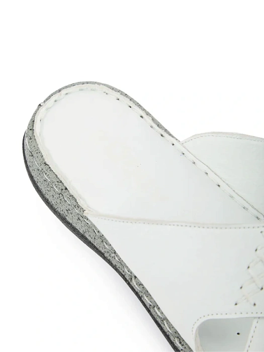 Женские сабо eObuv белые, артикул D25YT-1385-03