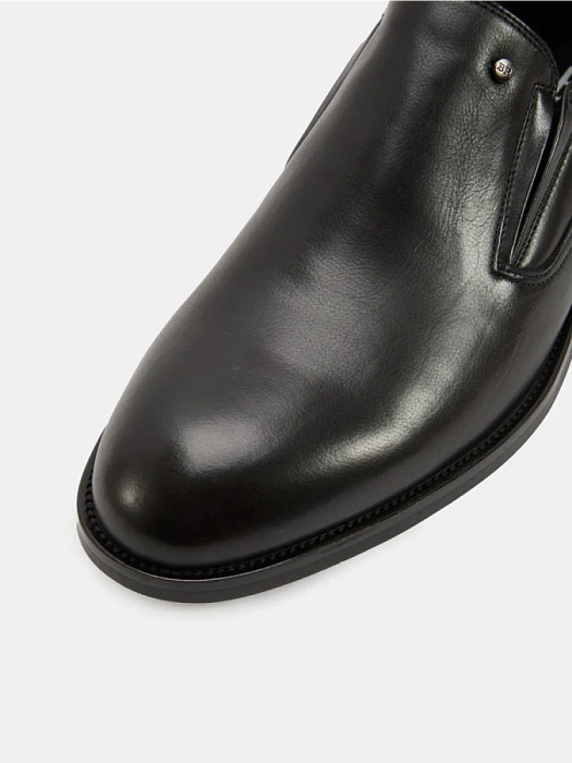 Мужские туфли BRUNO RENZONI  черные, артикул 24252-5-C515