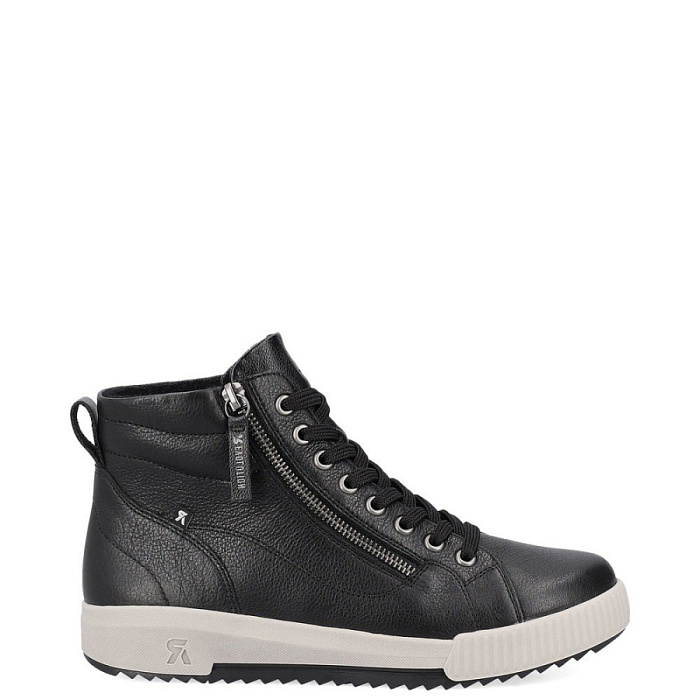 Женские ботинки basic RIEKER черные, артикул W0164-00