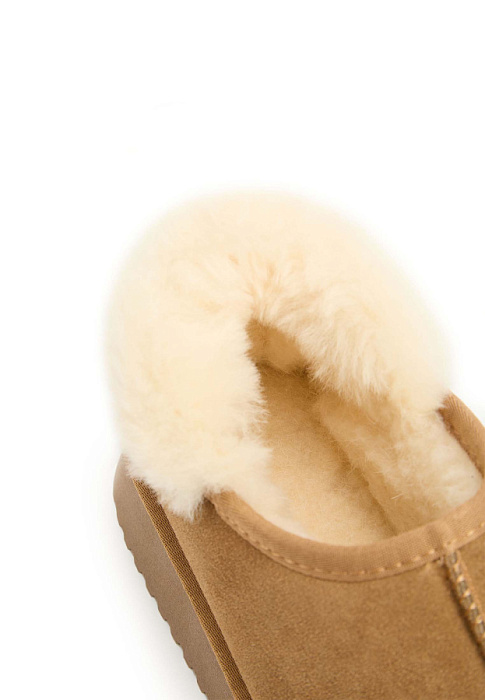 Женские угги Donna Daniella  коричневые, артикул 42-FKE23-40-203