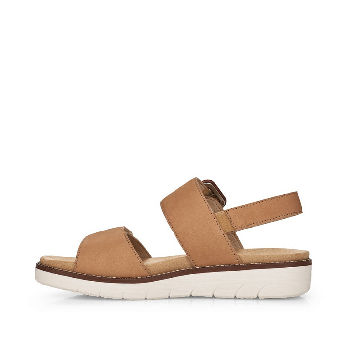 Женские сандалии REMONTE бежевые, артикул D2067-60