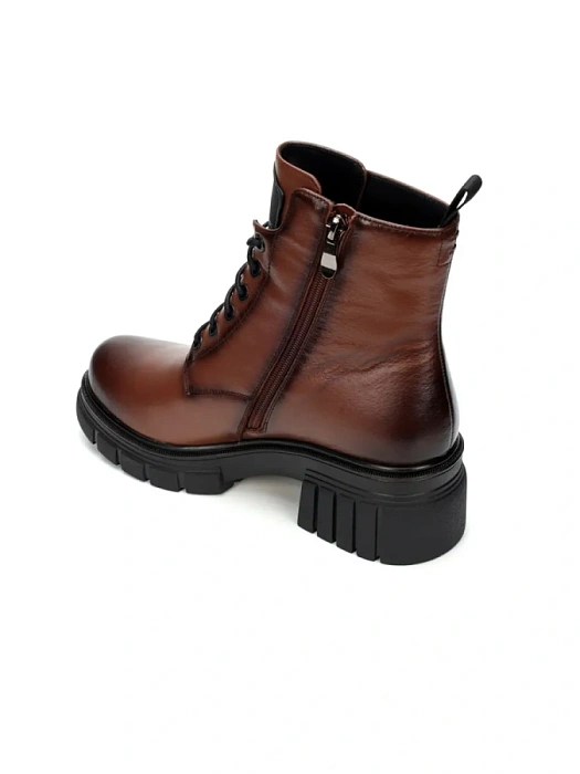 Женские ботинки FEDERICA RODARI шоколадные, артикул 15EOB-A3709D-6-1