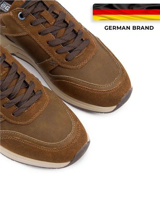 Мужские кроссовки MARCO TOZZI рыжие, артикул 2-13613-44-30F