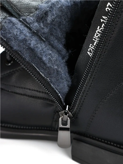 Женские ботинки basic FEDERICA RODARI черные, артикул 42E-H505-1A