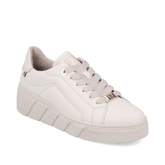 Женские кеды RIEKER белые, артикул W0503-80