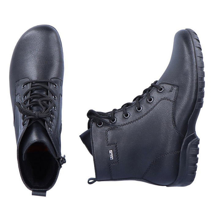 Женские ботинки basic RIEKER черные, артикул L4611-00
