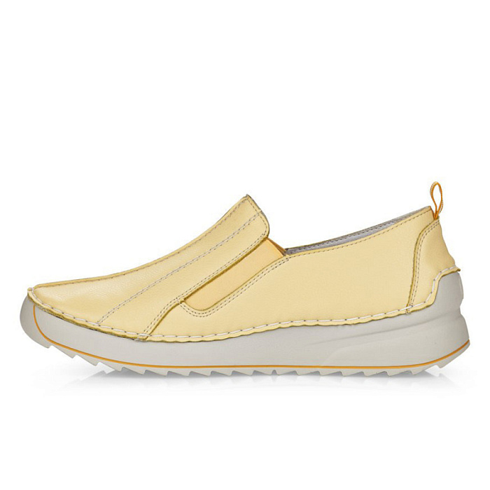 Женские туфли RIEKER желтые, артикул 51593-68