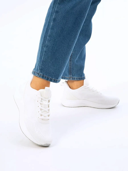Женские кроссовки SOFIA-ALEXANDRA белые, артикул SA16477-WB/8-1