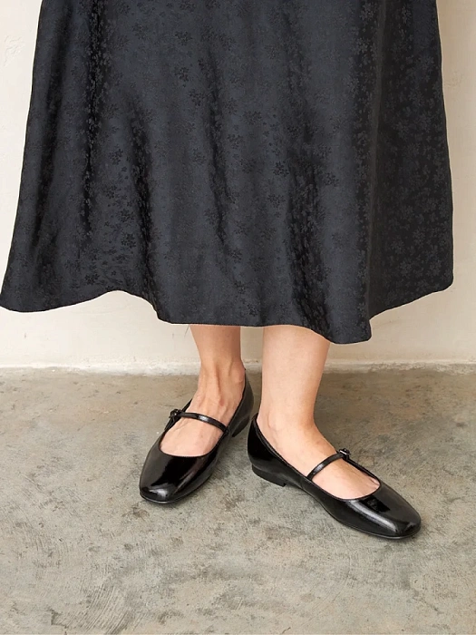 Женские мери джейн SOFIA-ALEXANDRA черные, артикул 38E-HF1011-A