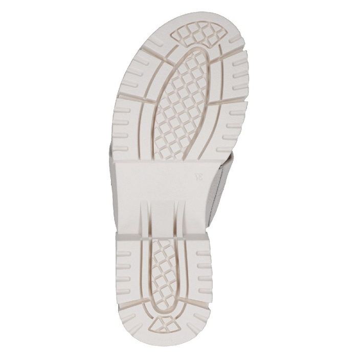 Женские сабо CAPRICE белые, артикул 9-9-27207-20-144