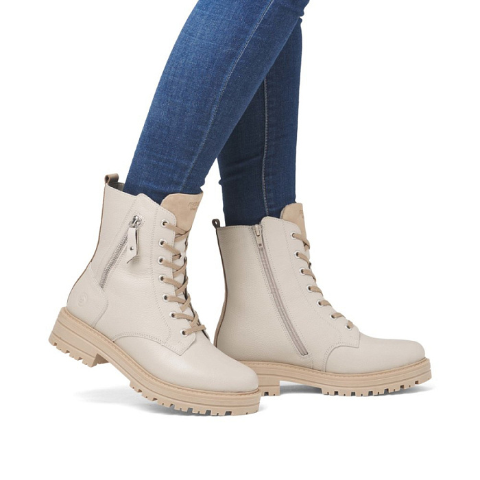 Женские ботинки REMONTE бежевые, артикул D2287-60