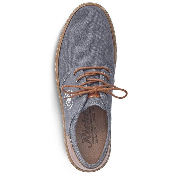 Мужские туфли basic RIEKER синие, артикул B4949-14