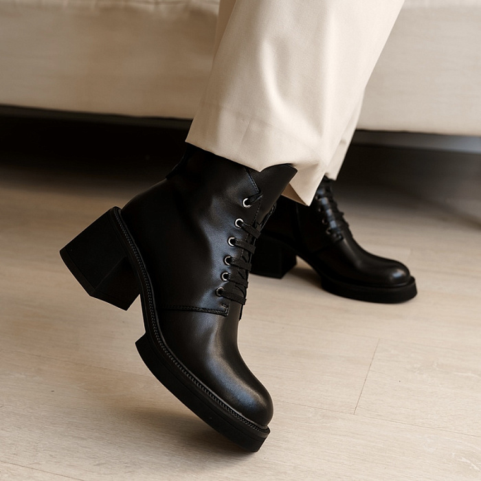 Женские ботинки basic SOFIA-ALEXANDRA черные, артикул Z16178-H06-1Q