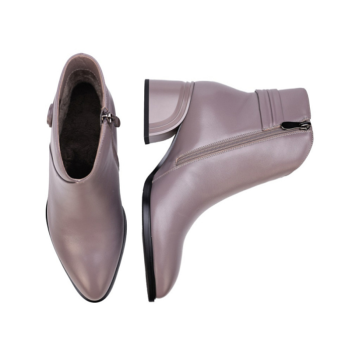 Женские ботильоны FEDERICA RODARI серые, артикул 15E-A4083D-1