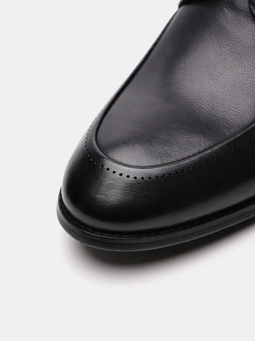 Мужские дерби BRUNO RENZONI  черные, артикул 5381A-728A