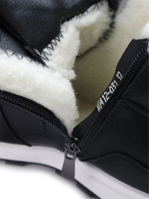 Женские ботинки basic Donna Daniella  черные, артикул NU412-031