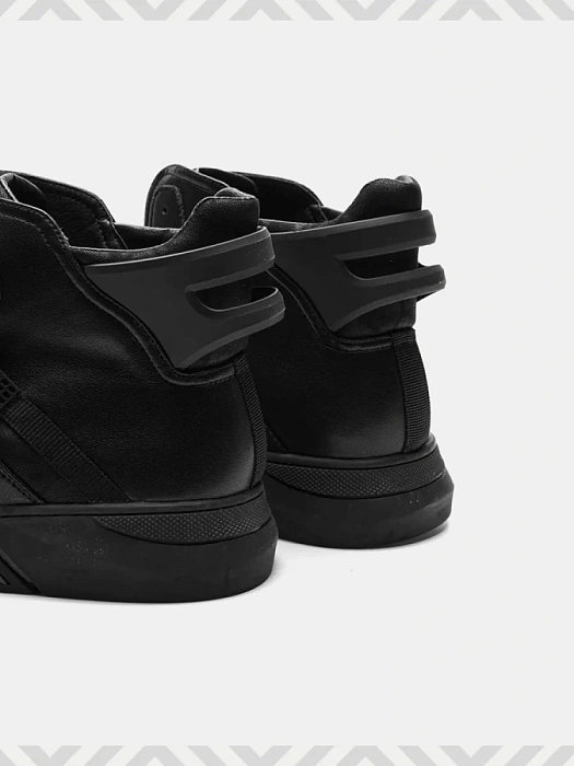 Мужские ботинки basic BRUNO RENZONI  черные, артикул BR15242-MN/10