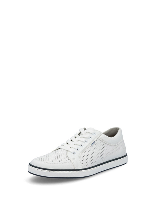 Мужские кеды RIEKER белые, артикул 19603-80