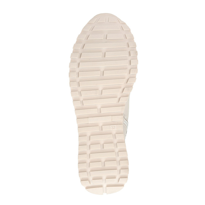 Женские ботинки basic eObuv белые, артикул 9-76220-41-412