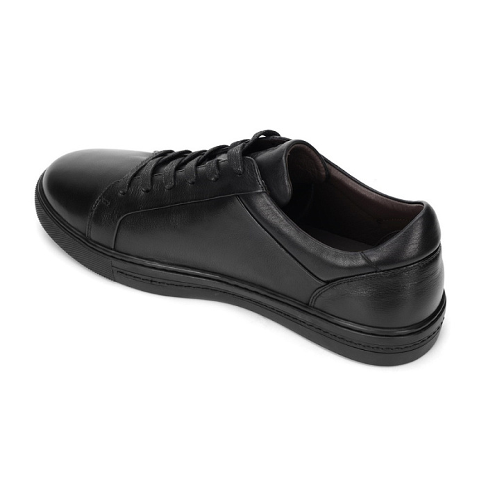 Мужские кеды BRUNO RENZONI  черные, артикул BX866A-38A