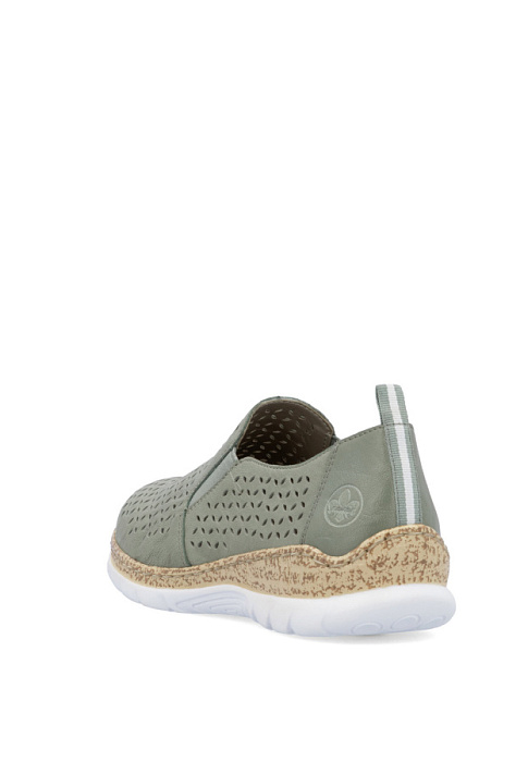 Женские туфли RIEKER зеленые, артикул N4251-52