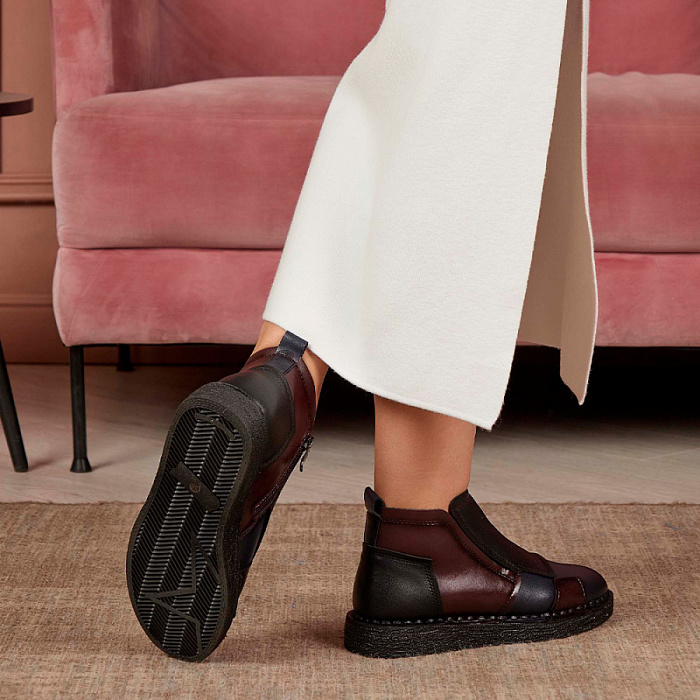 Женские ботинки eObuv комбинированные, артикул RQ540-010