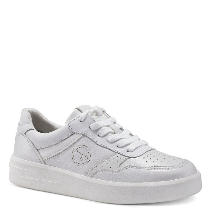 Женские кеды TAMARIS белые, артикул 1-1-23778-20-146