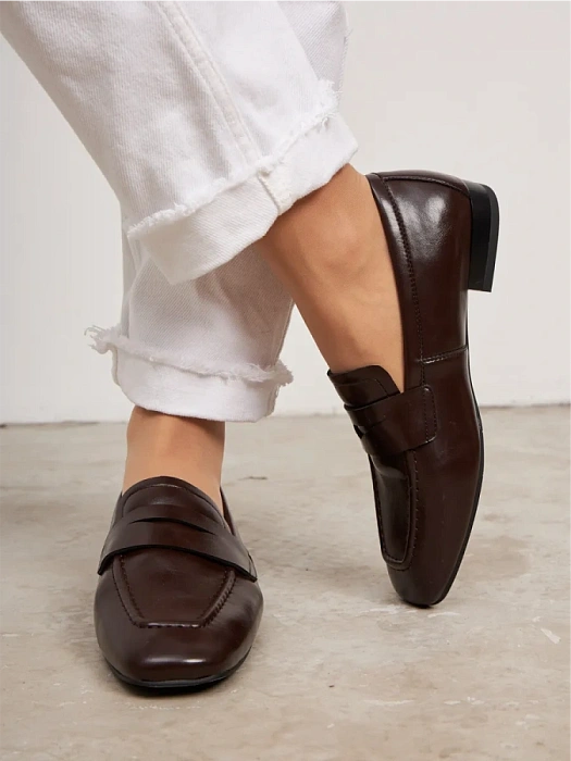 Женские туфли FEDERICA RODARI коричневые, артикул 4E-5136-202B-25W