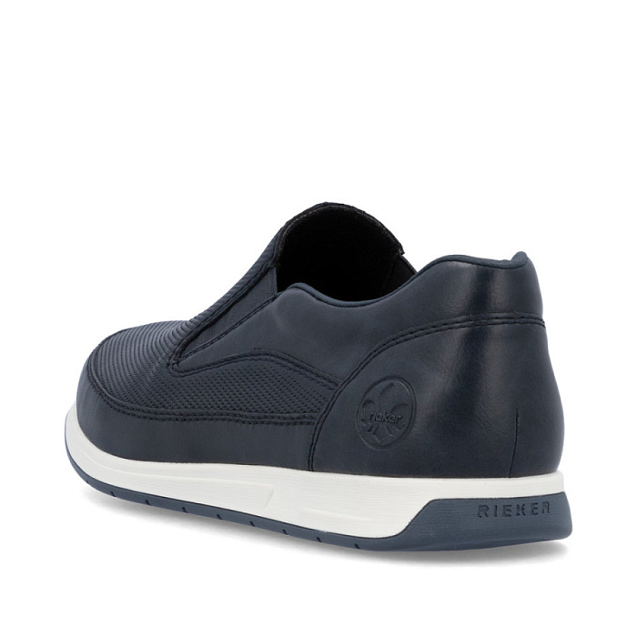 Мужские туфли RIEKER синие, артикул 11953-14