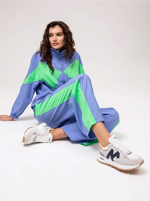 Женские кроссовки eObuv синие/серые, артикул DWZ-S24-LC4-08-2