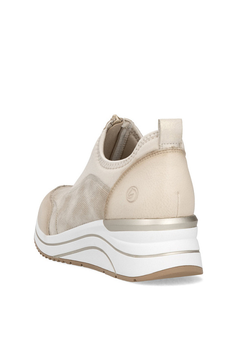 Женские кроссовки REMONTE бежевые, артикул D0T08-61