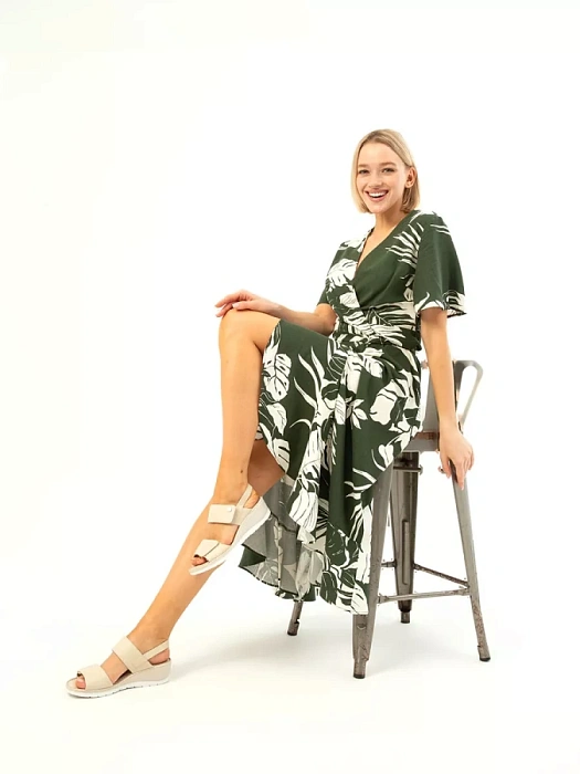 Женские босоножки  CAPRICE бежевые, артикул 9-28251-42-118