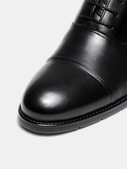 Мужские ботинки basic BRUNO RENZONI  черные, артикул 5332X-936A-M