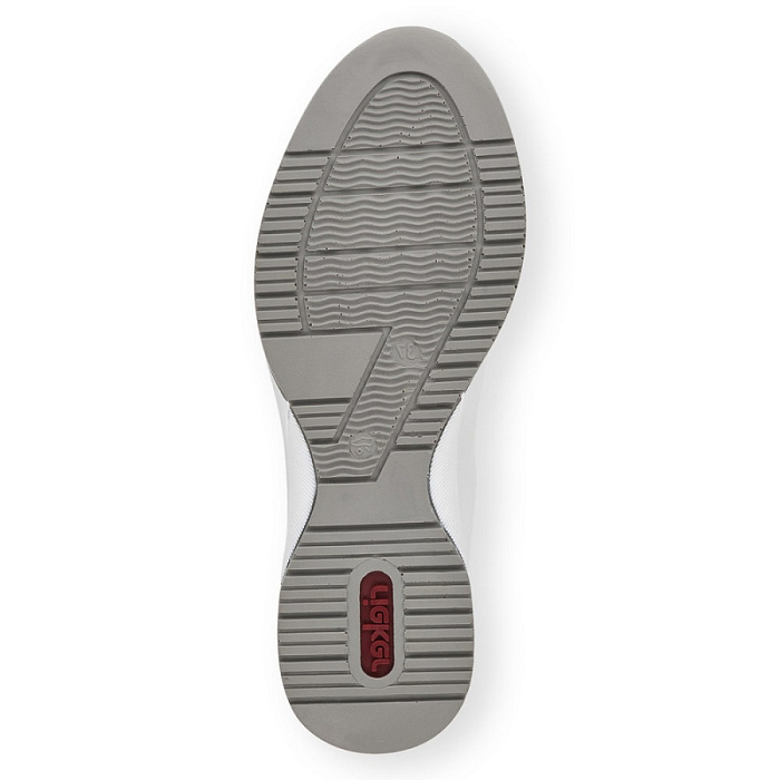 Женские кроссовки RIEKER белые, артикул N4333-80