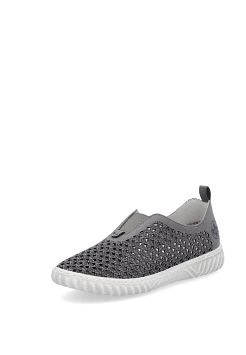 Женские туфли RIEKER серые, артикул N0965-43