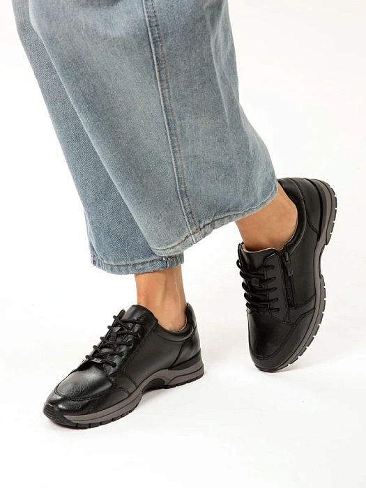 Женские кроссовки CAPRICE черные, артикул 9-23755-41-022