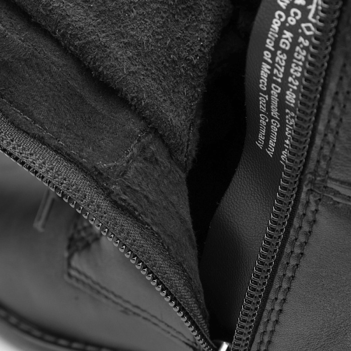 Женские ботинки basic MARCO TOZZI черные, артикул 2-25133-41-001