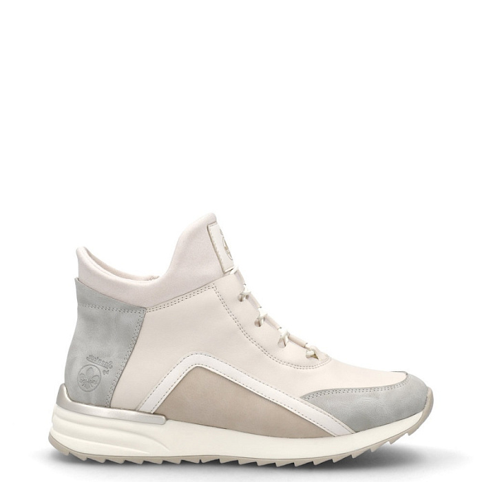 Женские ботинки basic RIEKER бежевые, артикул X8083-61