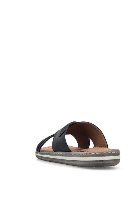 Мужские слайдеры RIEKER черные, артикул 21082-00