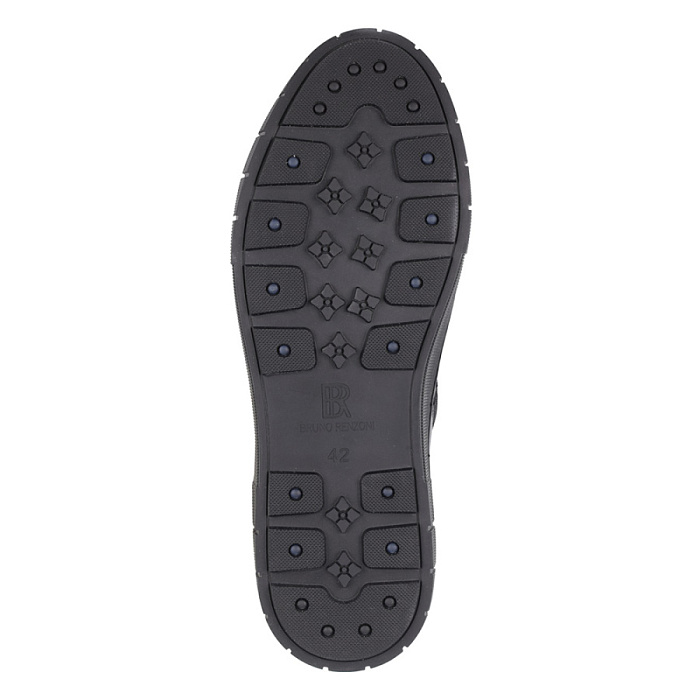 Мужские ботинки BRUNO RENZONI  черные, артикул BR12214-MN/10