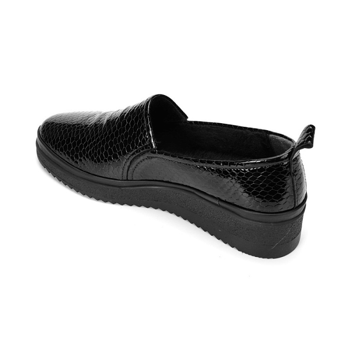 Женские туфли basic eObuv черные, артикул 100643-PL-601