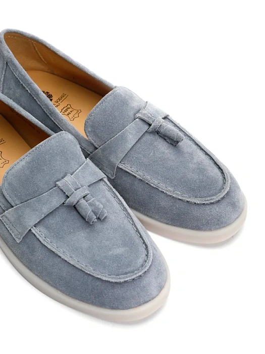 Женские туфли FEDERICA RODARI голубые, артикул 7E-3C3197-1629