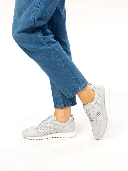 Женские кроссовки CAPRICE серые, артикул 9-23500-42-872