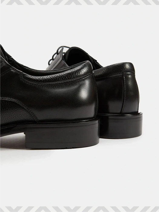 Мужские туфли BRUNO RENZONI  черные, артикул 24118-35-F198X