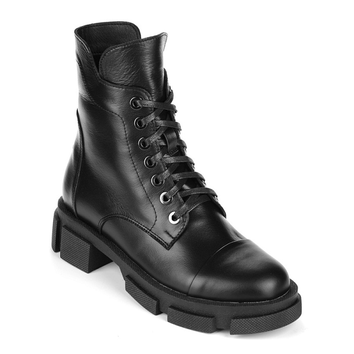 Женские ботинки basic FEDERICA RODARI черные, артикул 76931-1