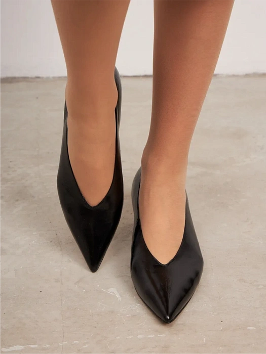 Женские туфли лодочки basic SOFIA-ALEXANDRA черные, артикул 506D-1-1