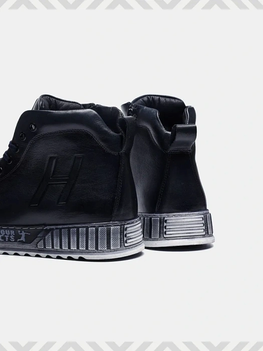 Мужские ботинки basic BRUNO RENZONI  синие, артикул BR-00004M